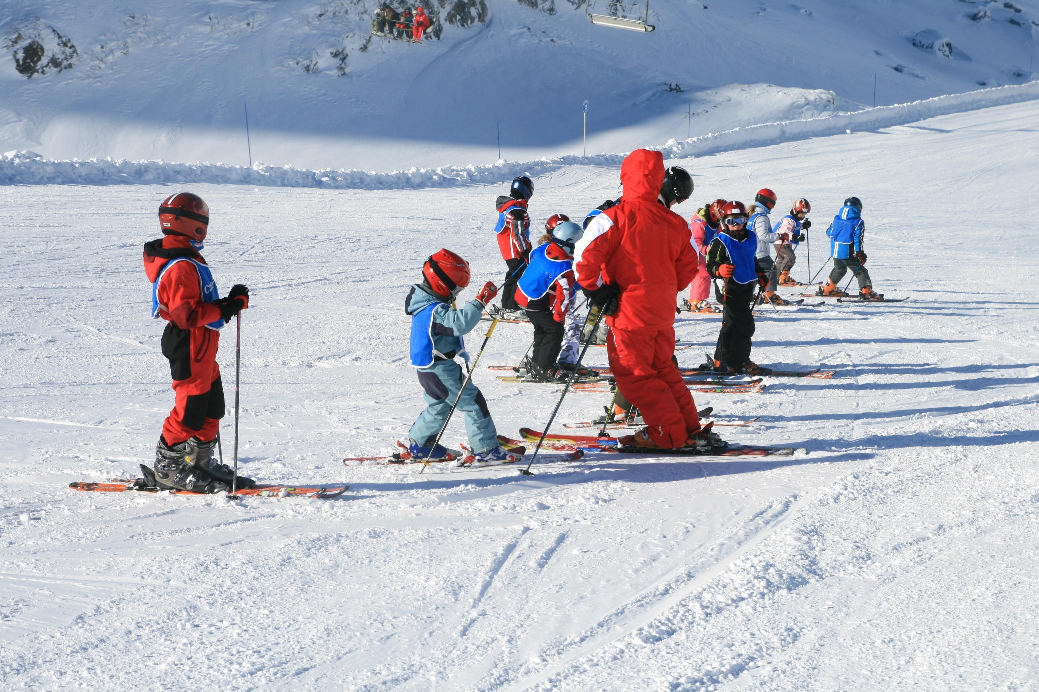 Clases de esquí para niños en Boí Taüll