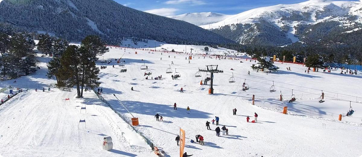 Pista verde de la Molina